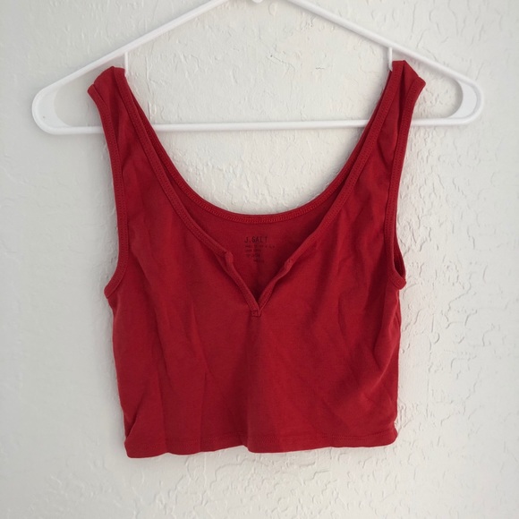 Brandy Melville Tops - red tank top — brandy melville
